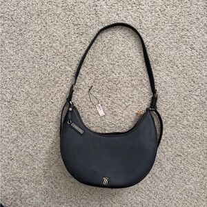 Victoria’s Secret Crescent Moon Black Shoulder Bag